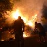 El fuego arrasa Ourense en uno de sus peores incendios: "El cielo se tiñó de ceniza y el suelo ardía"