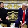 Trump asegura ante Zelenski que "si todo va bien hoy" podrá celebrarse una cumbre trilateral con Putin