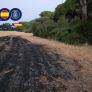 Detenido el presunto responsable de un incendio forestal en Puerto Real (Cádiz)