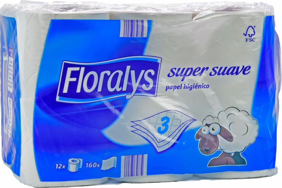 Papel higiénico suave 3 capas La llama bolsa 12 unidades - Supermercados DIA