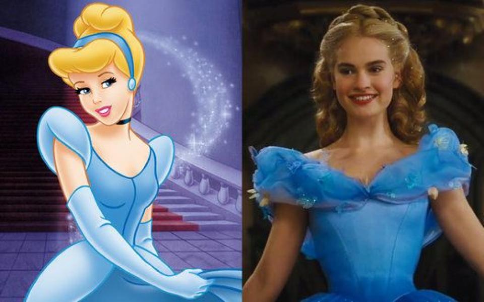 Tráiler de 'Cenicienta': compara la película 'Cinderella' con la clásica de  dibujos animados de Disney