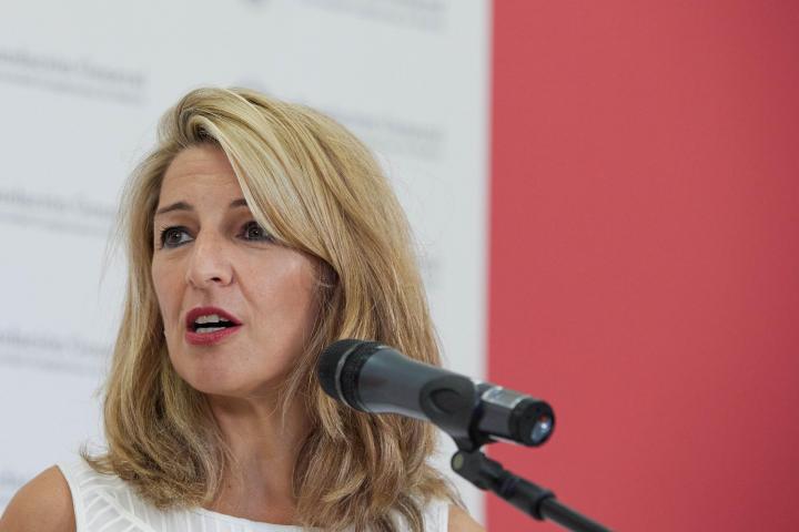 La ministra de Trabajo, Yolanda Díaz, en una imagen de archivo.