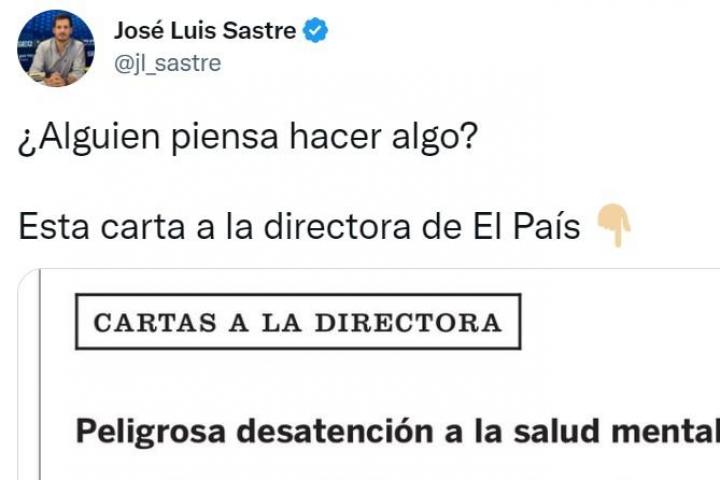 La carta viral a 'El País'.