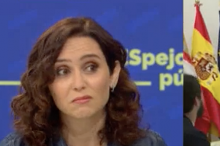 Isabel Díaz Ayuso, en el programa 'Espejo Público' de Antena 3.