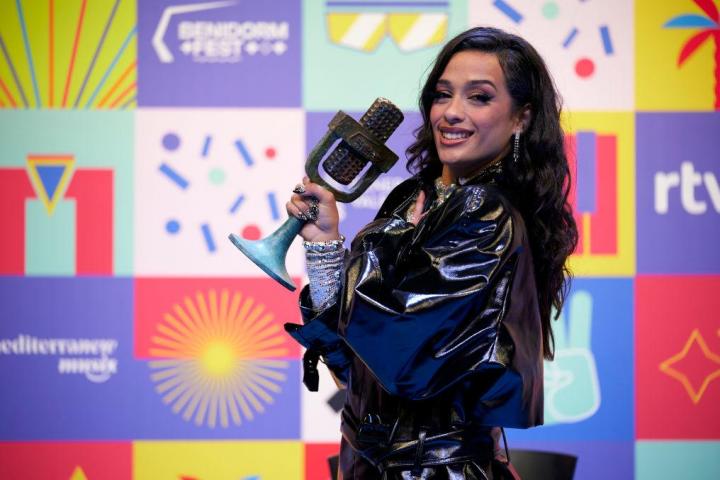Chanel, con su triunfo que la acredita como ganadora del Benidorm Fest 2022