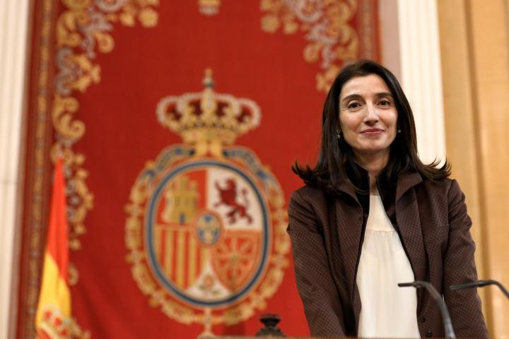 La senadora del PSOE Pilar Llop ha sido elegida presidenta del Senado.