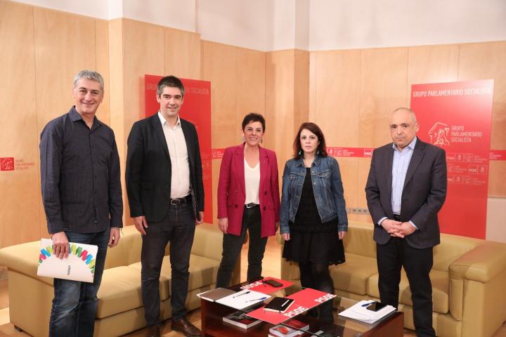 Reunión Bildu-PSOE