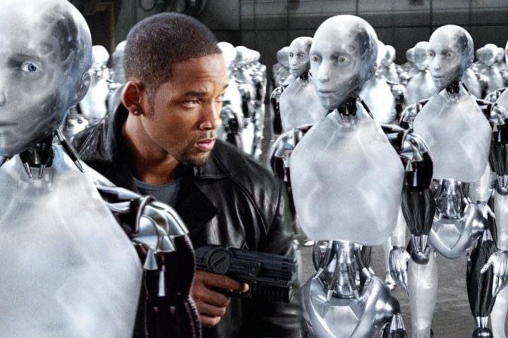 Will Smith en una escena de 'Yo, robot'.