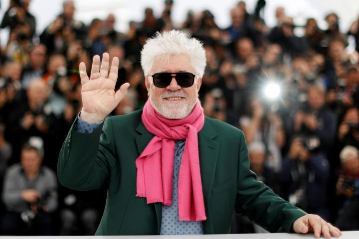 72nd Cannes Film Festival - Photocall for the film "Pain and Glory" (Dolor y Gloria) in competition - Cannes, France, May 18, 2019. Director Pedro Almodovar poses. REUTERS/Eric Gaillard     TPX IMAGES OF THE DAY