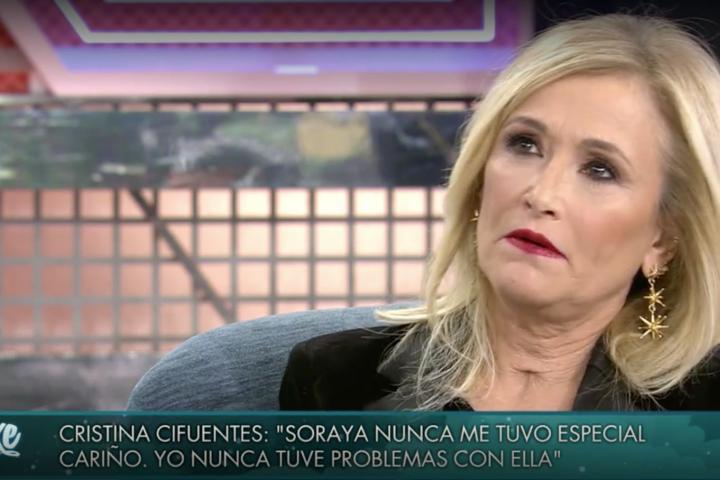 Cristina Cifuentes en 'Sábado Deluxe' (Telecinco).