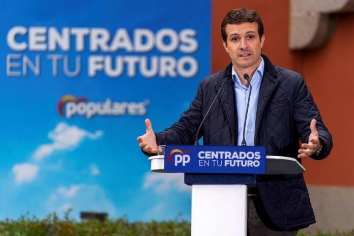 El presidente del Partido Popular, Pablo Casado. EFE/Archivo