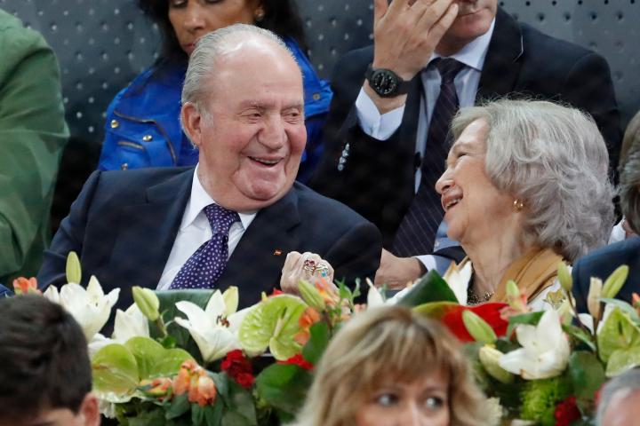 El rey Juan Carlos y la reina Sofía.