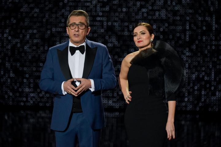 Andreu Buenafuente y Silvia Abril, presentadores de los Goya 2020.