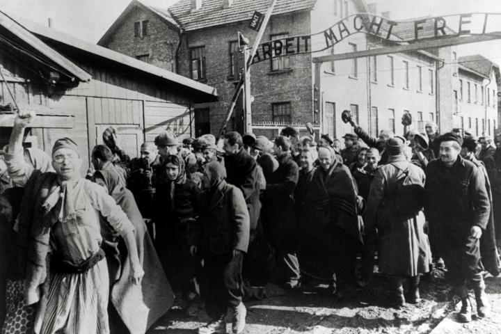 Supervivientes en Auschwitz