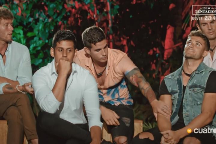 Los chicos en 'La isla de las tentaciones'