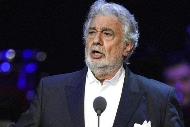 El tenor Plácido Domingo.