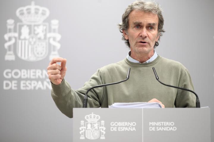 El director del Centro de Coordinación de Alertas y Emergencias Sanitarias, Fernando Simón, el pasado 28 de febrero.