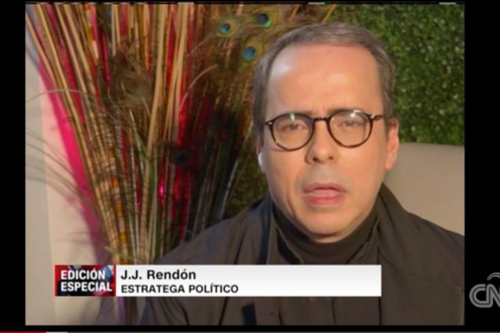 J.J. Rendón, en la CNN en español.