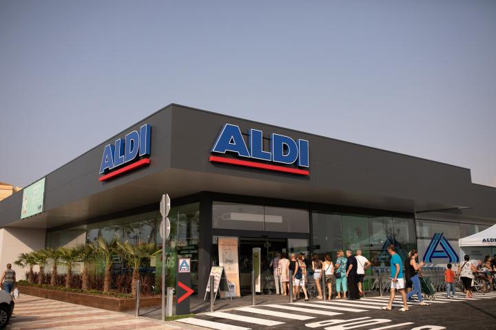Supermercado de la cadena Aldi.