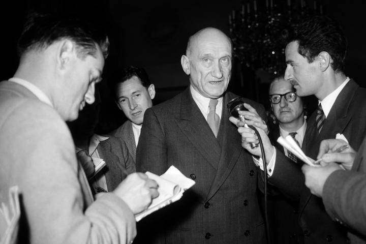 Robert Schuman, en 1951. 