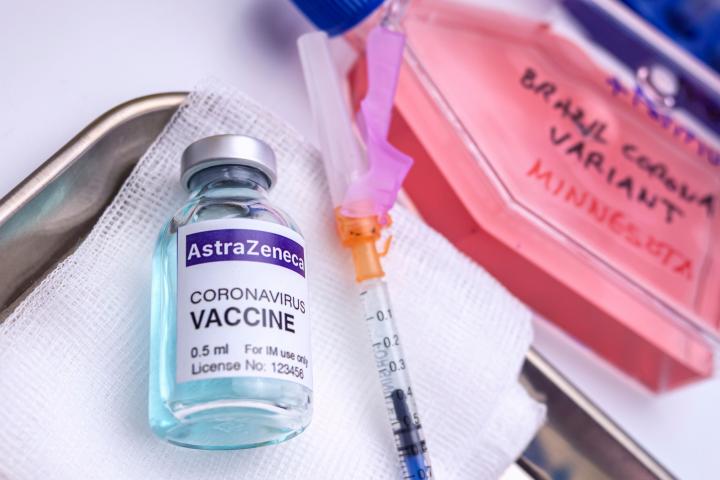 Vacuna de  Astrazeneca.