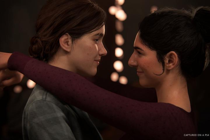 Ellie y Dina en The Last of Us Parte 2