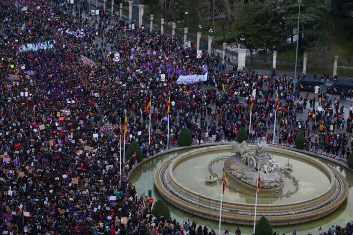 Manifestación del 8 de marzo en Madrid