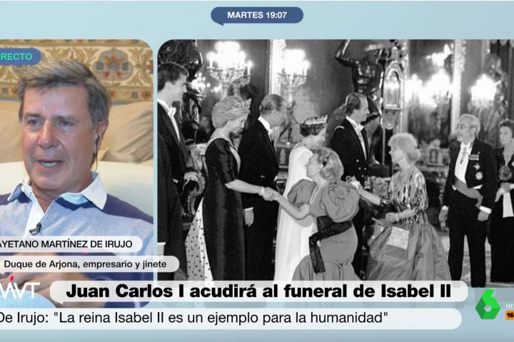 Cayetano Martínez de Irujo en 'Más Vale Tarde'.