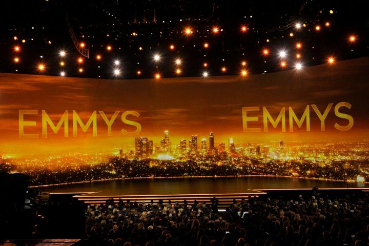Vista del escenario de la gala de los Premios Emmy en Los Angeles 