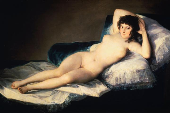La Maja Desnuda, de Francisco de Goya.