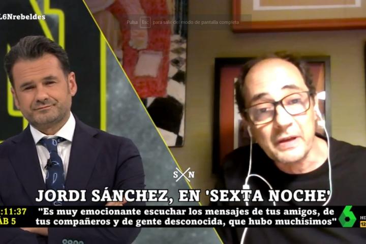 Jordi Sánchez en 'laSexta Noche'.