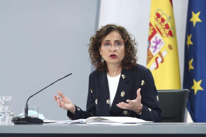 La Ministra de Hacienda, María Jesús Montero, en junio.