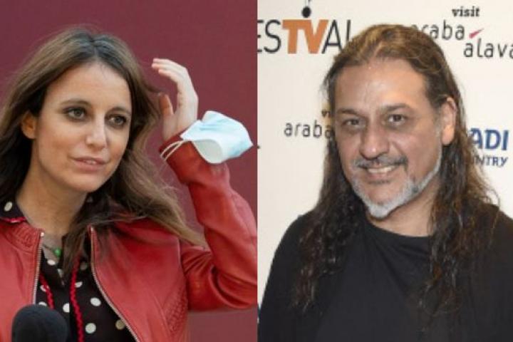La política Andrea Levy y Dioni Martínez, cantante de 'Camela'.