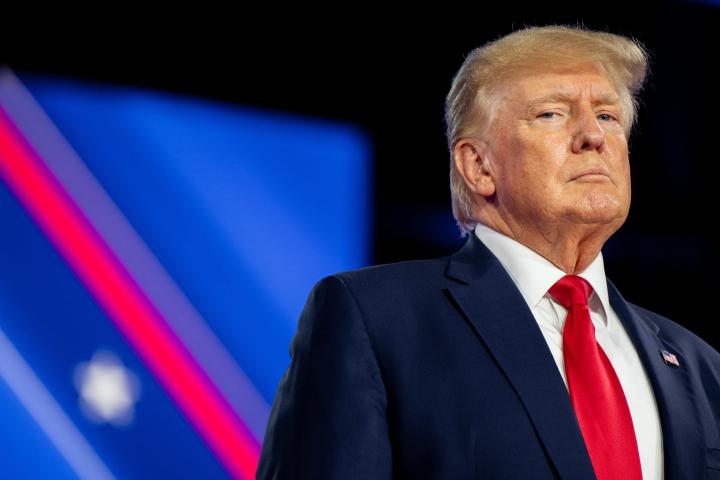 El expresidente Donald Trump en una imagen de archivo