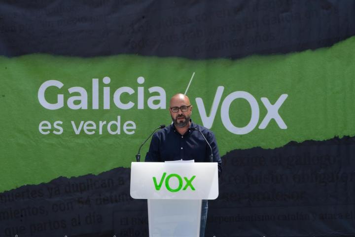 Ricardo Morado, candidato de Vox a las autonómicas gallegas en 2020