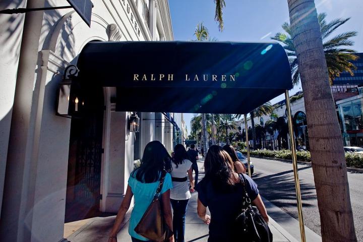Tienda de Ralph Lauren  en Beverly Hills.