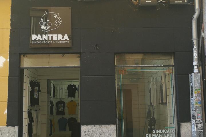 Pantera, tienda del Sindicato de Manteros