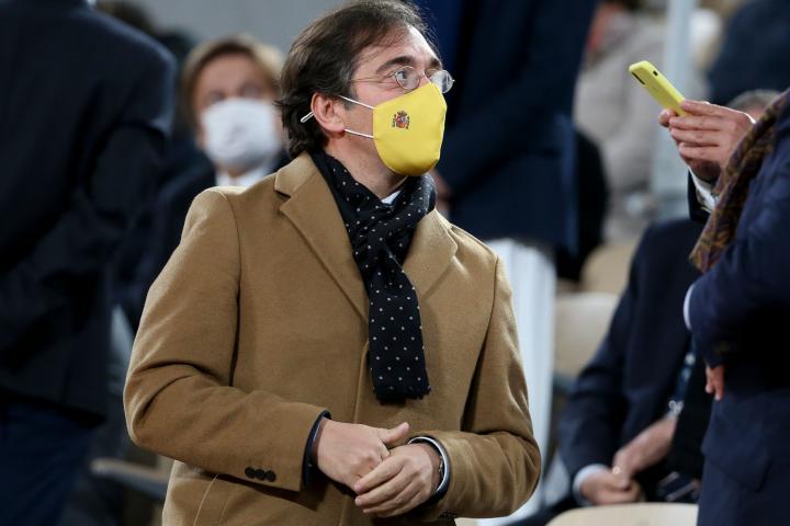 José Manuel Albares, el pasado octubre, en Roland Garros.