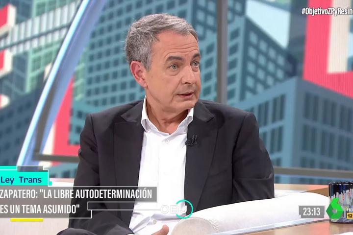 José Luis Rodríguez Zapatero en El Objetivo de La Sexta