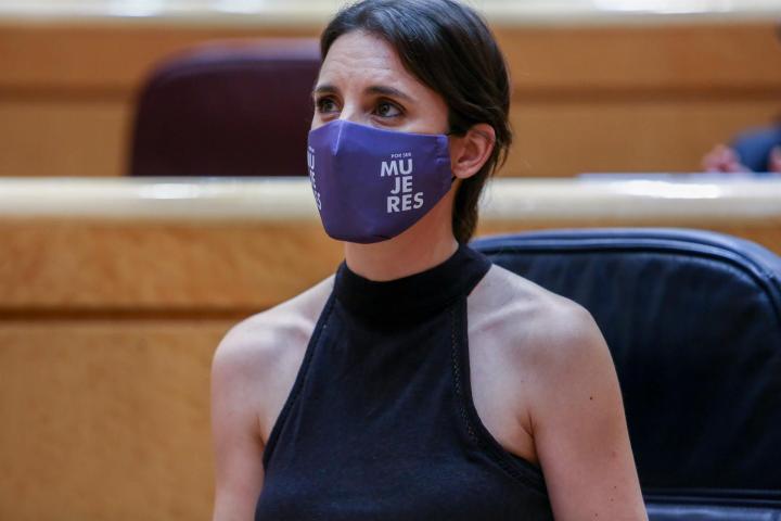La ministra de Igualdad, Irene Montero.