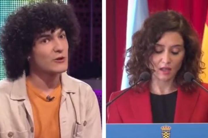 Mario Obrero e Isabel Díaz Ayuso.