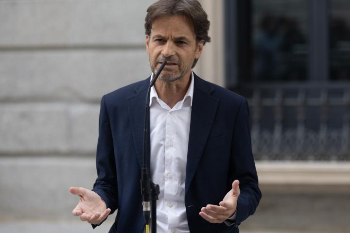 El presidente del grupo de Unidas Podemos en el Congreso, Jaume Asens.