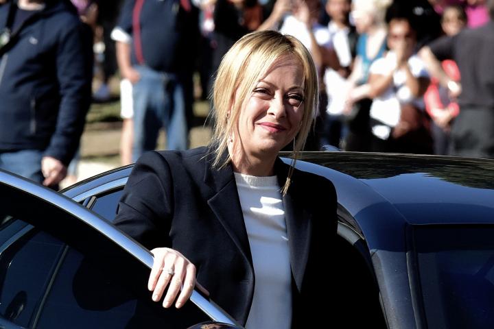 Giorgia Meloni.