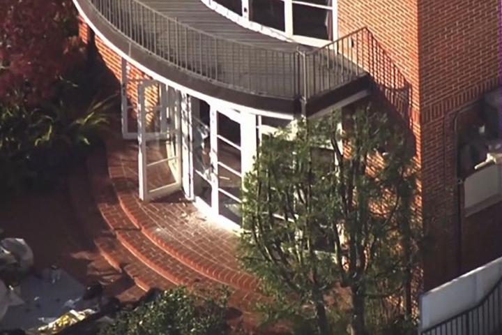Imagen del exterior de la casa de Nancy Pelosi