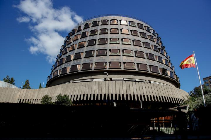 Fachada del Tribunal Constitucional.