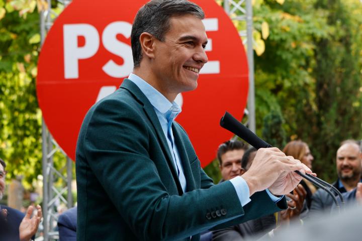 El presidente del Gobierno y líder del PSOE, Pedro Sánchez.