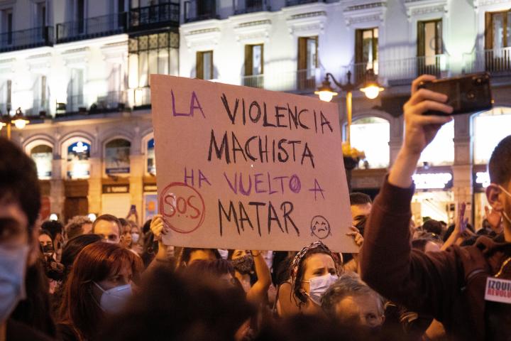 Manifestación en Madrid contra la violencia machista, el pasado junio. 