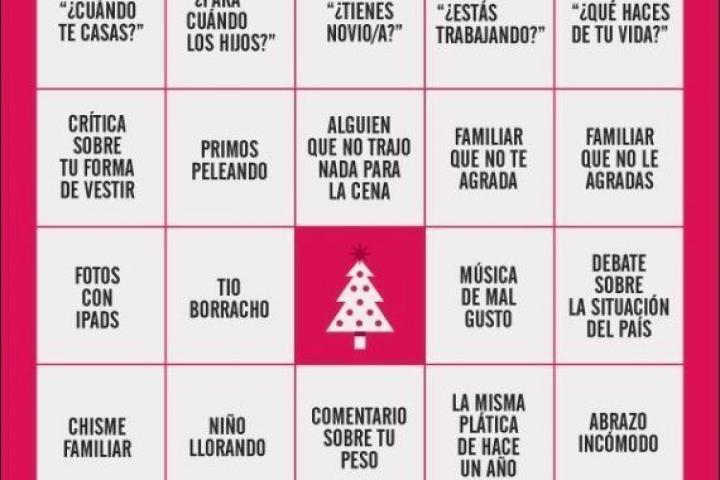 Bingo de Nochebuena: si en tu casa se repiten estas frases, ¡ganas!