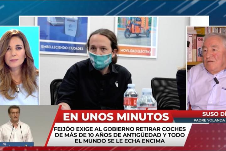 El padre de Yolanda Díaz define así a Iglesias: hasta dice qué hará cuando  se lo encuentre