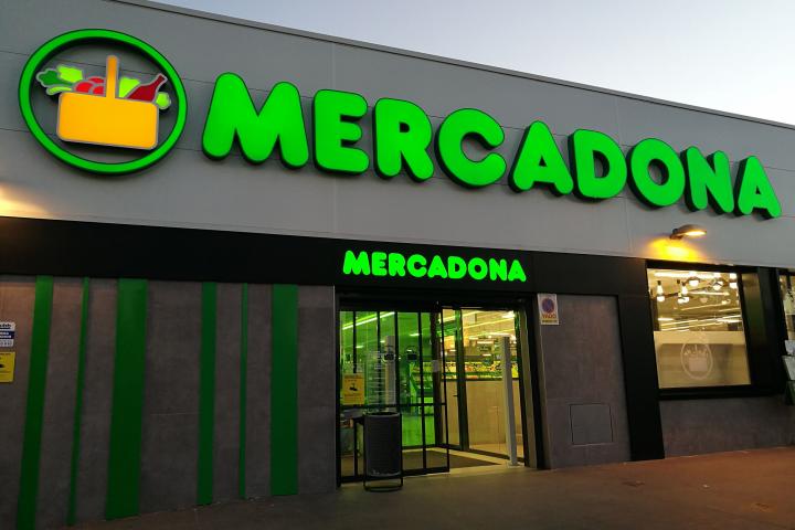Un supermercado de Mercadona en Madrid.